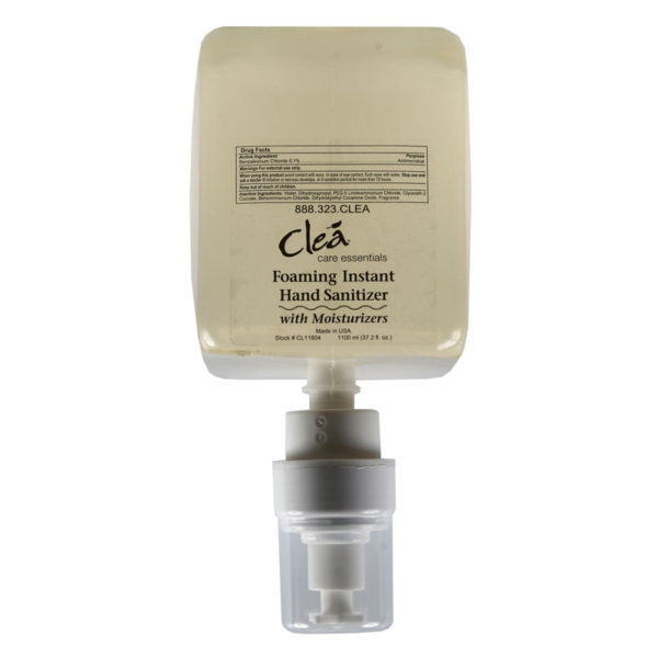 Cleá Versa-Foam Non Alcohol Foaming Hand Sanitizer