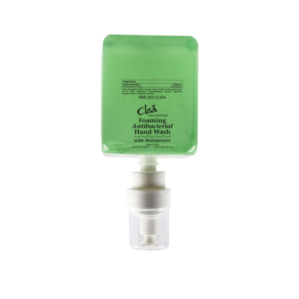 Cleá Anti-Bacterial Certified Foaming Hand Soap with Moisturizers