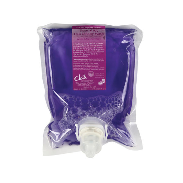 Foaming Hair & Body Soap w/ Moisturizers
