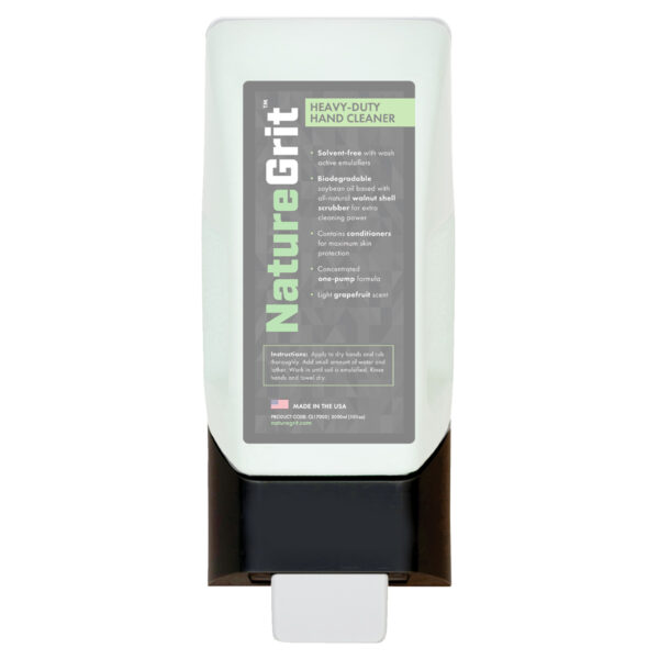 NatureGrit 3000ml Hand Cleaner Dispenser, Black