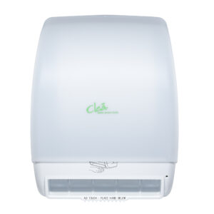 Cleá “New Style” Electronic Hand Towel Dispenser, White - Image 5