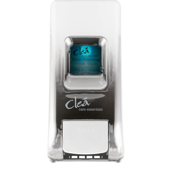 Cleá Versa-Foam Manual Foam Soap Disp. Stainless Steel-look