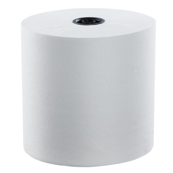 Premium TAD White Hand Towel, 8″x 800′, 6/cs