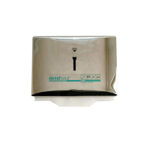 Cleá NeatSeat Toilet Seat Cover Dispenser, Stainless Steel