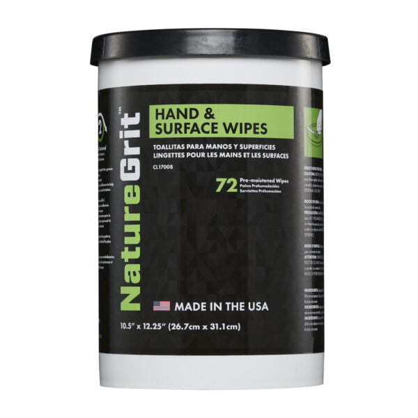 NatureGrit Hand & Surface Wipes